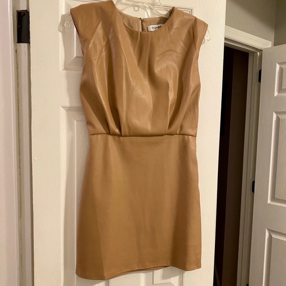 DO+BE | Dresses | Do Be Faux Leather Dress | Poshmark